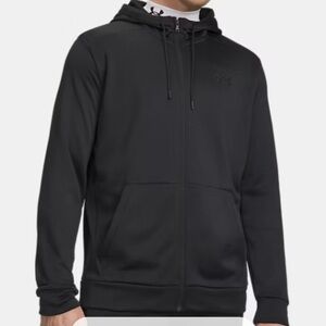Under Armour Full Zip Fleece Hoodie Black